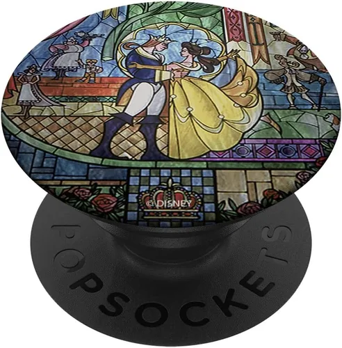 Vista 7 de Disney Beauty and The Beast - PopSockets PopGrip para vidrieras bailarinas para MagSafe