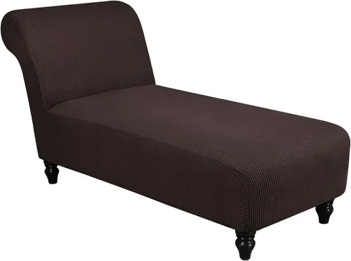 Vista 13 de IMYOGI Fundas elásticas para sofá de alta elasticidad, funda para diván Longue sin brazos para sala de estar, antideslizante, lavable, protector