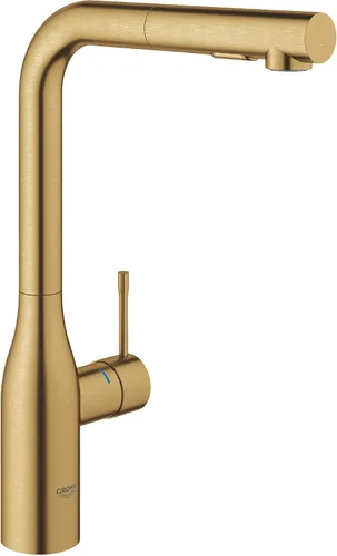 Vista 8 de Llave de baño de gran pico, 1 manija Essence en níquel cepillado InfinityFinish, 30271000