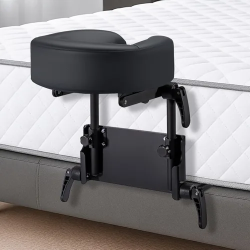 Vista 9 de Kit de masaje para la parte superior del colchón para el hogar, reposacabezas de masaje universal para cama, altura ajustable de hasta 14.5