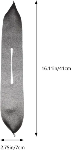 Vista 2 de Uonlytech 100 fundas de esponja para colgar abrigos, antideslizantes de espuma, protegen la ropa y evitan estiramientos de 16.14 pulgadas