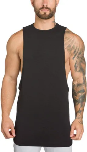 Vista 6 de Muscle Killer Camisetas sin mangas para hombre, con corte muscular, gimnasio, entrenamiento, culturismo, fitness, paquete de 123