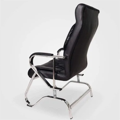 Vista 3 de Productos de oficina Taburete de dibujo con brazos de bucle en silla de computadora, silla de oficina en casa, silla de respaldo simple, silla