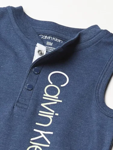 Vista 3 de Calvin Klein bebé niño 3 piezas paquete body