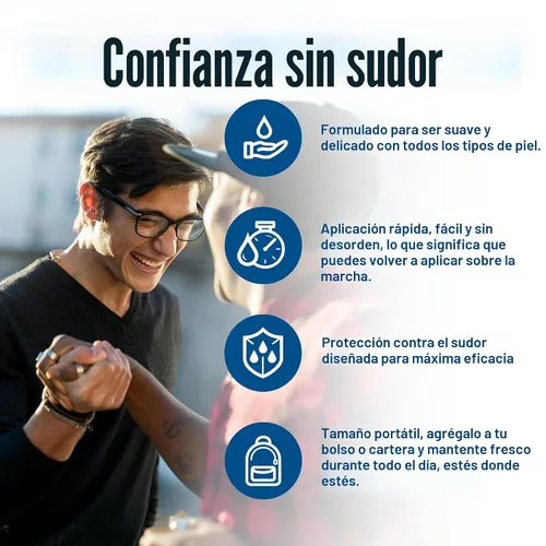 Vista 3 de Carpe loción antitranspirante para manos