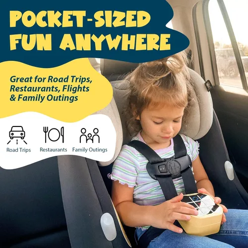 Vista 4 de GiiKER Juego Tic Tac Toe Bolt, Juegos de Mano Originales 3 en 1, Juegos de Viaje Portátiles para Viajes en Coche, Idea de Regalo de Juguetes
