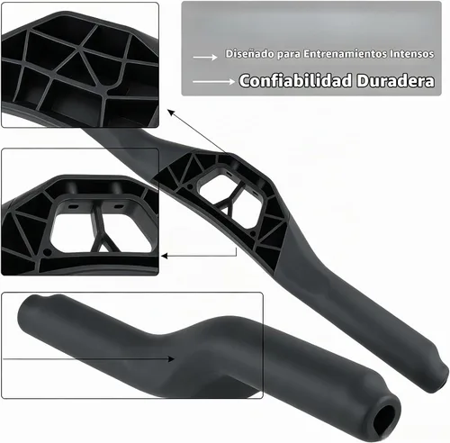 Vista 8 de Asamblea de mango de máquina de remo para Concept-2 Modelo D/E Powerfun 500/550 Interior Remo Soporte de manillar Pieza de Repuesto Negro Diseño