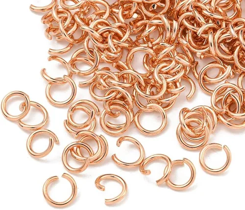Vista 37 de HDSupplies 100 piezas - 4mm de argollas de acero inoxidable 304 de tono negro - Calibre 22 (espesor de 0.6mm)