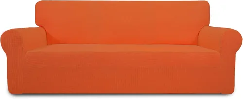 Vista 144 de Easy-Going - Funda elástica sobredimensionada para sofá, 1 pieza, protector muebles, suave, parte inferior elástica, para niños, tela jacquard