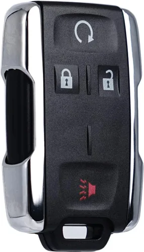 Vista 6 de SUPALAND Llavero con Control Remoto de Repuesto Compatible con Chevy Silverado GMC Sierra 1500 2500 3500 2014-2016 2017 2018 2019 2020 GMC Canyon