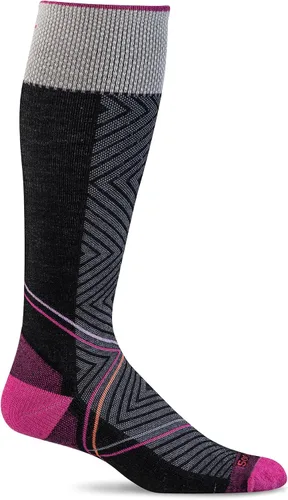 Vista 4 de Sockwell Calcetines de compresión graduados Pulse para mujer Gris - Pulso hasta la rodilla