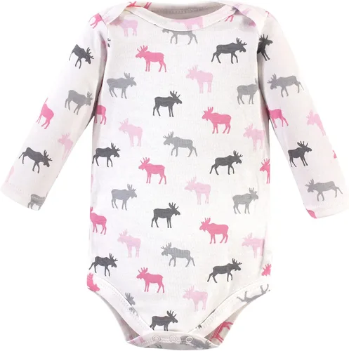 Vista 4 de Hudson Baby - Body de algodón de manga larga para bebé