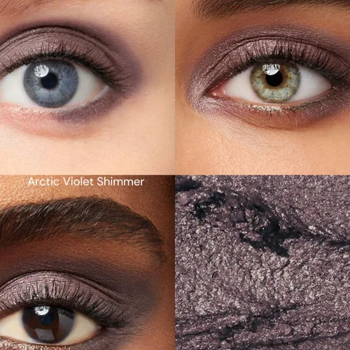 Vista 3 de Honeybee Gardens Sombra instantánea Stik, violeta ártico (brillo)