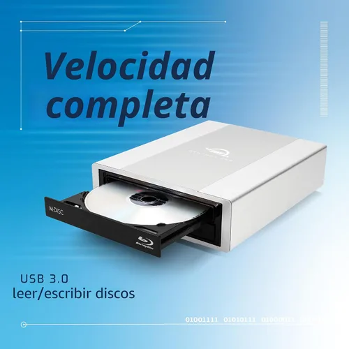 Vista 6 de OWC Mercury Pro DIY USB 5Gb/s Caja para Blu-ray/DVD/CD óptico 5.25 pulgadas