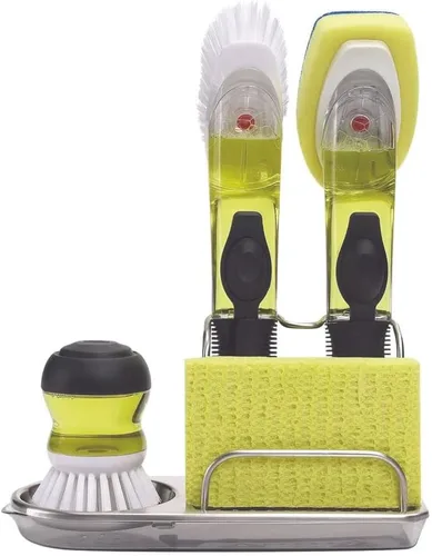 Vista 4 de OXO Good Grips caja para fregadero de acero inoxidable, gris, A