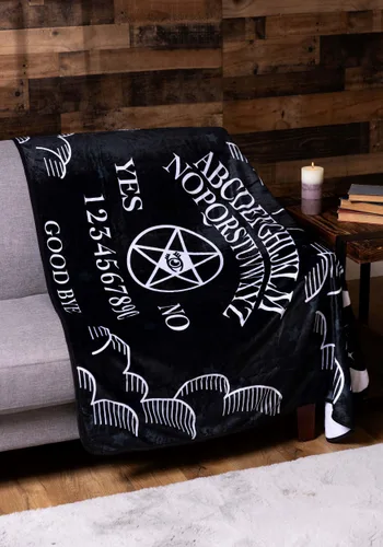 Vista 2 de Manta de Lanzamiento Tabla Ouija Multicolor