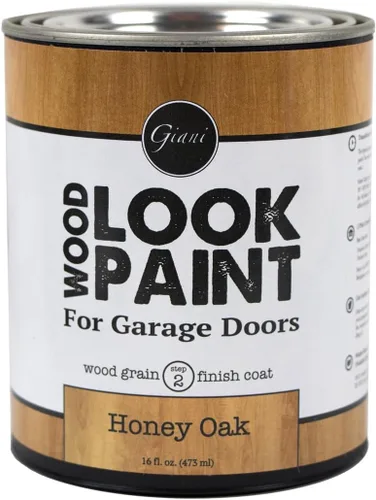 Vista 4 de Giani Pintura de aspecto de madera para puertas de garaje - Paso 2 Capa de acabado de grano de madera, Pinta (English Oak)
