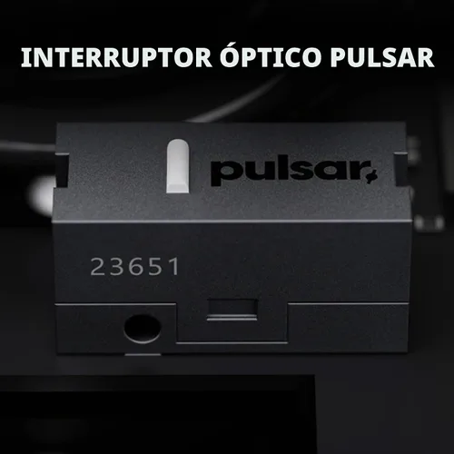 Vista 6 de Pulsar Gaming Gears PRO Series JV-X - Ratón para juegos, mediano, color Blanco