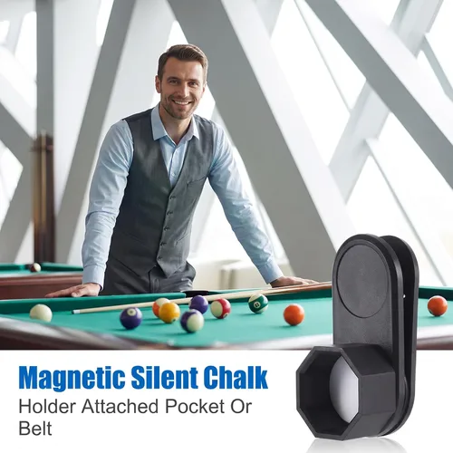 Vista 7 de Octagon - Soporte para tiza de piscina con clip magnético
