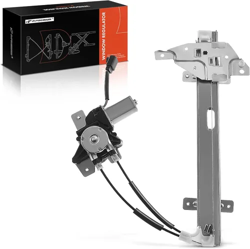 Vista 10 de A-Premium Elevalunas eléctrico con motor compatible con Pontiac Grand Prix 1997-2003 Sedan trasero izquierdo del lado del conductor