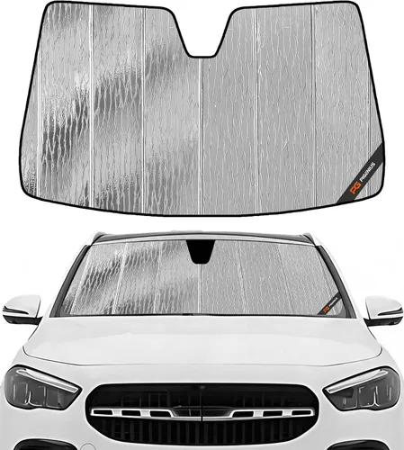 Vista 27 de Parasol para parabrisas Pigenius para Mercedes-Benz GLA 2015-2020 Protección para ventana delantera - Salvaguardia