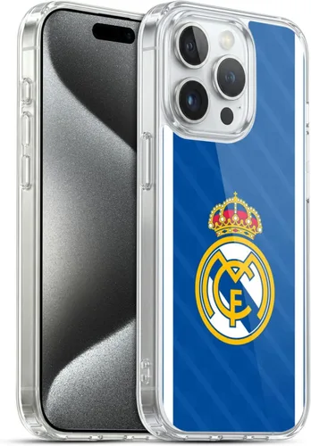 Vista 87 de Head Case Designs Funda de gel con licencia oficial del Real Madrid CF azul [protección de grado militar] compatible con Apple iPhone 7 Plus/iPhone