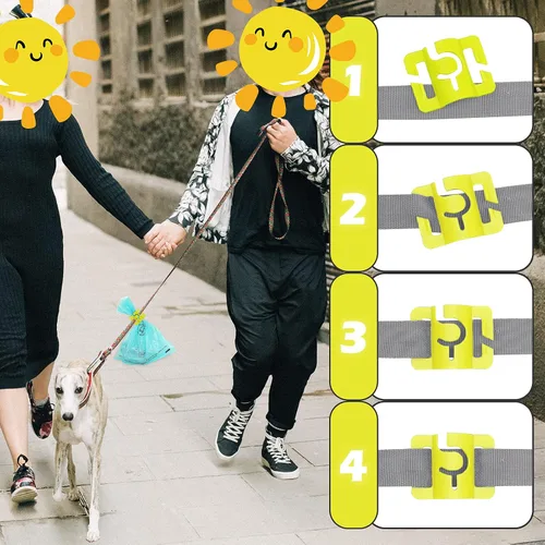 Vista 6 de Bolsas para excrementos de perro para correa básica, manos libres, bolsas de basura para mascotas, dispensador de correa, accesorios para pasear