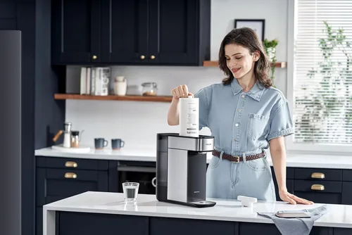 Vista 6 de PHILIPS Filtro de agua RO ADD554, filtro de agua de ósmosis inversa 5 en 1 con tecnología Aquaporin, para dispensador de agua de encimera PHILIPS
