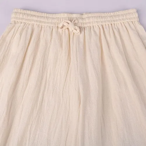 Vista 4 de XSAORO Disfraz medieval unisex con banda al tobillo pantalones de caballero renacentista pantalones pirata vikingo navegador pantalones de secado