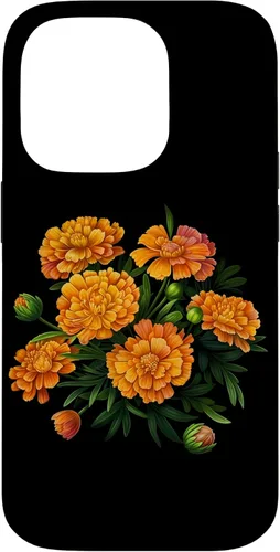 Vista 17 de Vintage Marigold Inspired Flower Case for iPhone 16