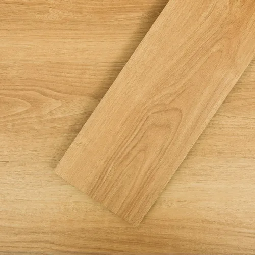 Vista 12 de MULGREAT Azulejos de vinilo impermeable de 54 pies cuadrados, 36 piezas autoadhesivas con aspecto de madera, para bricolaje, baño, lavandería Roble