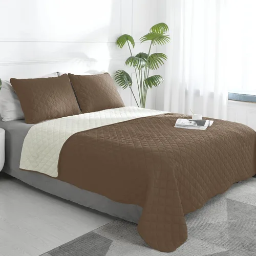 Vista 16 de Easy-Going - Juego de colcha reversible tamaño individual con 1 colcha y 1 funda de almohada, colcha de cama suave, colcha de microfibra ligera