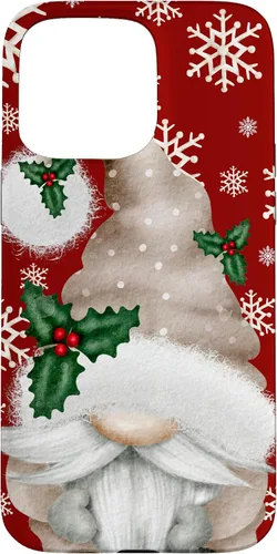 Vista 31 de Aesthetic Snowflake Cute Winter Gnome for Christmas Grandma Case for iPhone 17