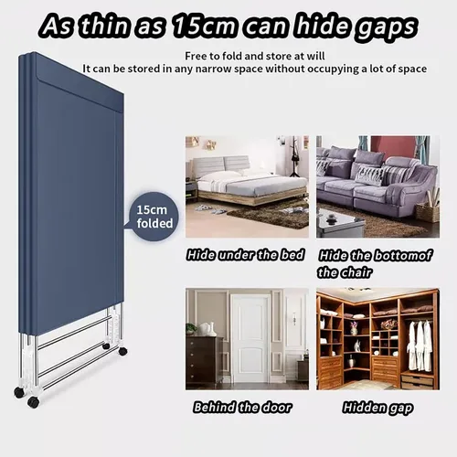 Vista 6 de Secadora de ropa eléctrica de 2000 W, Secadora de ropa portátil, Secadora de ropa eléctrica, 560L Secadora de ropa impermeable de gran capacidad