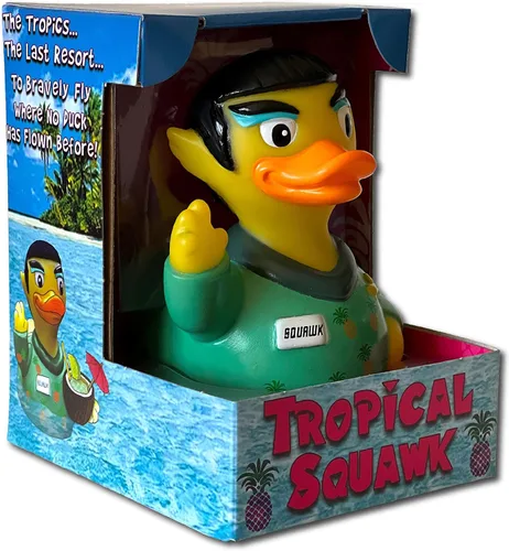 Vista 26 de CelebriDucks - Paddle Like It's 1999 - Patos de goma flotantes - Juguete de baño coleccionable como regalo para niños y adultos de todas las edades