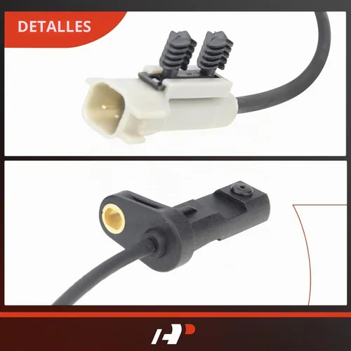 Vista 7 de A-Premium Juego de 2 sensores de velocidad de rueda ABS trasera izquierda y derecha