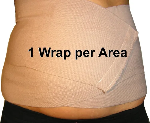 Vista 4 de Neutripure Body Wrap Support - Vendajes elásticos - Lavable y extra ancho (paquete de 3)