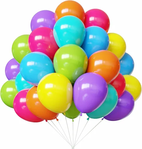 Vista 14 de YMSZ Globos negros y dorados, 67 globos metálicos dorados y negros de 12 pulgadas para cumpleaños, jubilación, graduación, decoración de fiesta