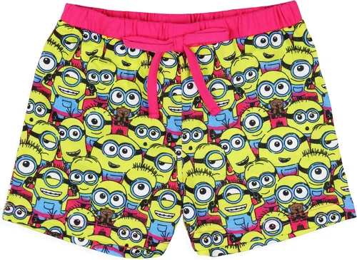 Vista 6 de INTIMO Despicable Me - Conjunto de pijama para niña con pantalón corto de Minions Better Together