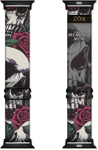 Vista 14 de ZOX Correa para Apple Watch, banda elástica con afirmaciones motivacionales y hermosas obras de arte, regalos para hombres, mujeres y niños