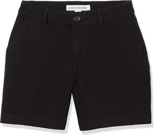 Vista 6 de Tienda Essentials Women's 5" Inseam Chino Short (Available in Straight and Curvy Fits)