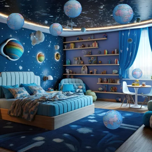 Vista 8 de Linternas de papel colgantes con diseño de globo terráqueo, decoraciones del Día de la Tierra alrededor del mundo, linternas de papel temáticas