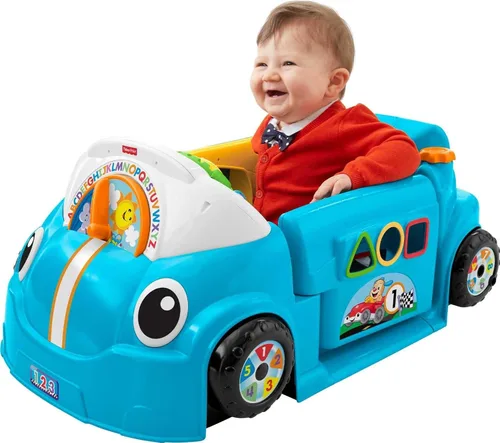Vista 7 de Laugh & Learn Etapas de Smart Crawl Azul alrededor coche, Auto Smart Stages, rosa, Rosado