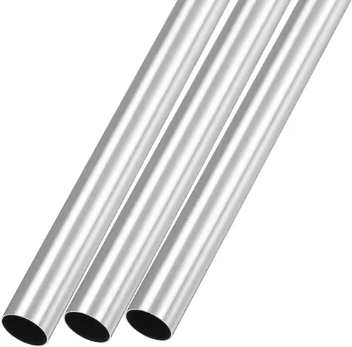 Vista 15 de METALLIXITY Tubo de acero inoxidable 304 (0.079 in de diámetro x 0.006 in de pared T x 9.843 in de largo), 3 piezas, tubo recto - para muebles