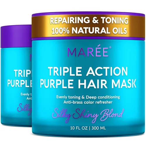 Vista 9 de MAREE Mascarilla capilar de acondicionamiento profundo para el tratamiento del cabello dañado – Cuidado del cabello con queratina para hidratar