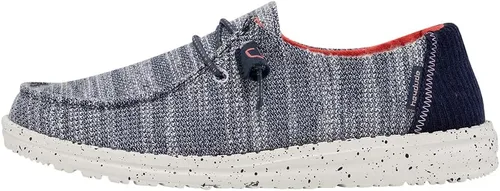 Vista 229 de Hey Dude Wendy - Zapatos de mujer, mocasines sin cordones para mujer, cómodos y ligeros