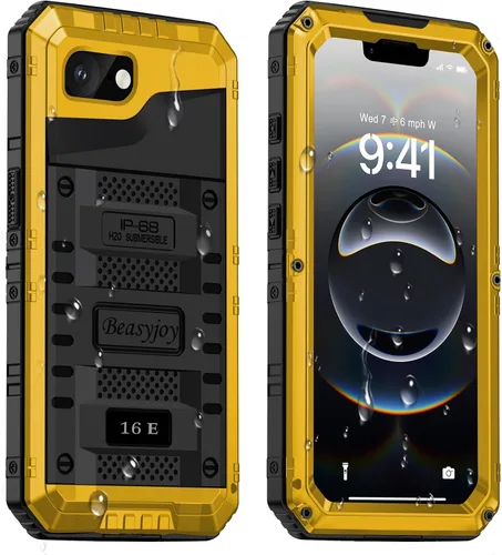 Vista 40 de Beasyjoy Funda para iPhone 12 - Impermeable, Grado Militar Resistente a Golpes con Protector de Pantalla Integrado, Protección Completa del Cuerpo