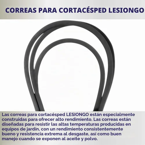 Vista 6 de M154294 Cinturón de cubierta para John Deere 42 pulgadas cubierta Z225 Z235 EzTrak Cinturón