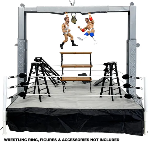 Vista 5 de Grab The Gear - Juego ajustable para figuras de acción de lucha libre