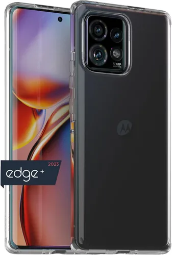 Vista 7 de Motorola Edge (2023) Funda protectora híbrida transparente - Ajuste de precisión, elegante funda para teléfono con absorción de golpes